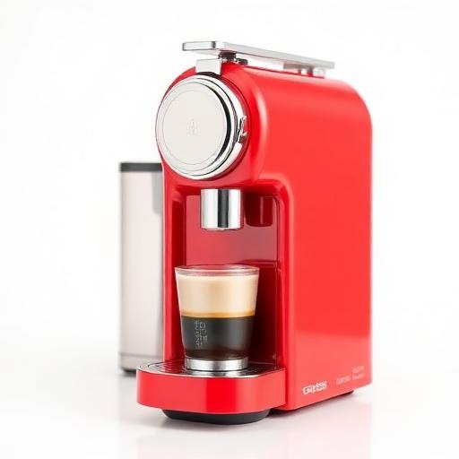 Cafeteira Nespresso Inissia Vermelha